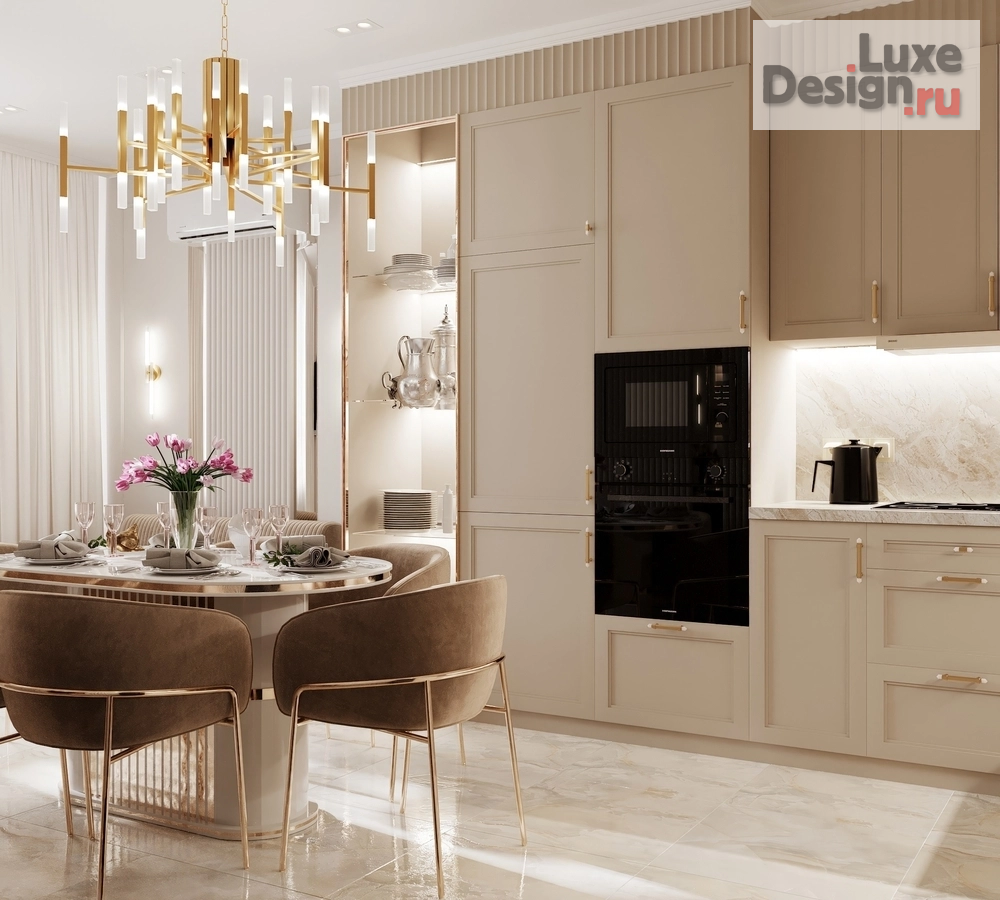 Дизайн интерьера трехкомнатной квартиры "Студия Design Home S" (фото 3)