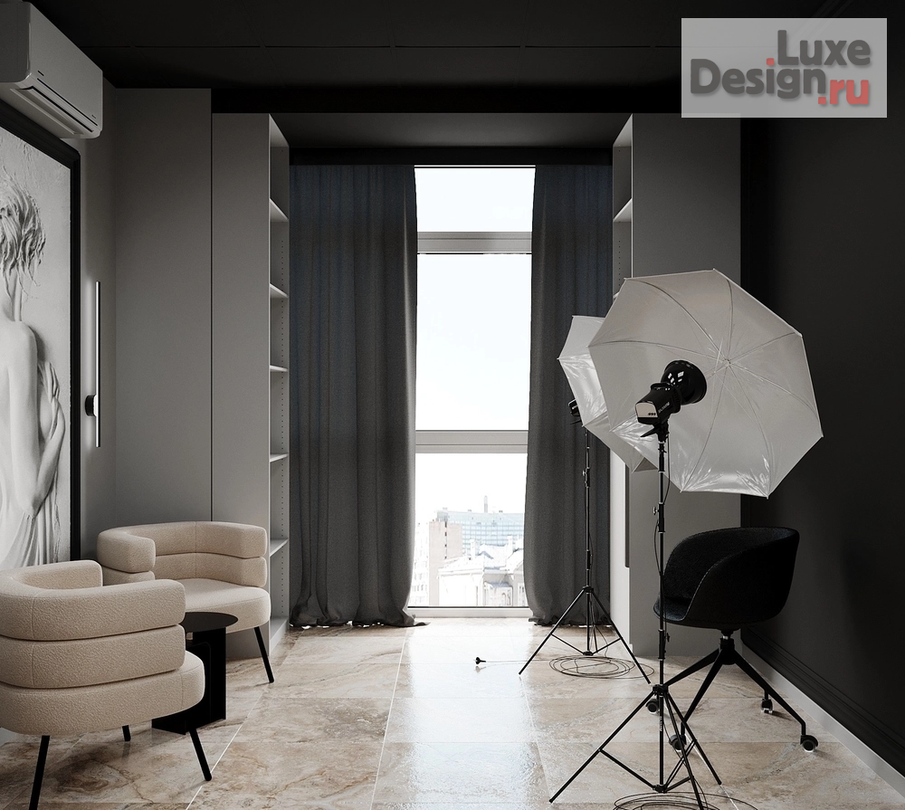 Дизайн интерьера офиса "Кабинет пластического хирурга" (фото 1)