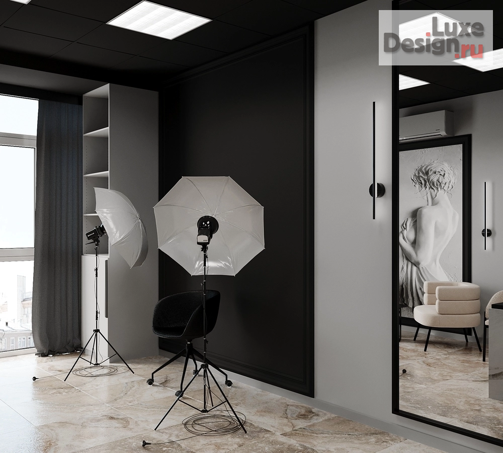 Дизайн интерьера офиса "Кабинет пластического хирурга" (фото 3)