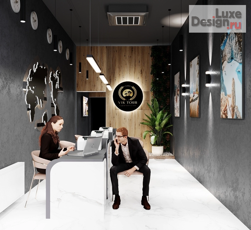 Дизайн интерьера туристического агентства "Студия Design Home S" (фото 1)