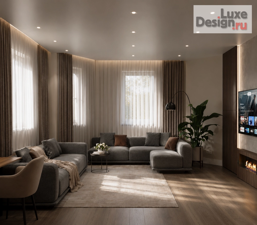 Дизайн интерьера частного дома "Contemporary Residence | Nizhny Novgorod, 2026" (фото 17)