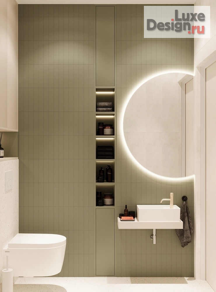 Дизайн интерьера двухкомнатной квартиры "Светлый сон" (фото 6)