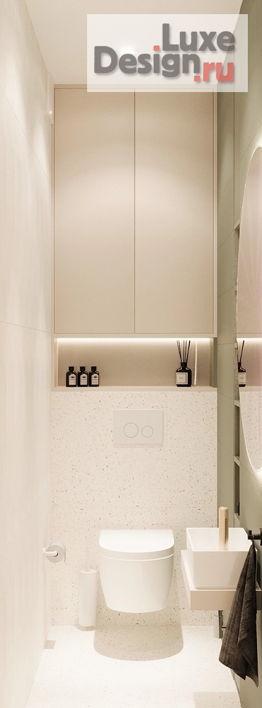 Дизайн интерьера двухкомнатной квартиры "Светлый сон" (фото 8)