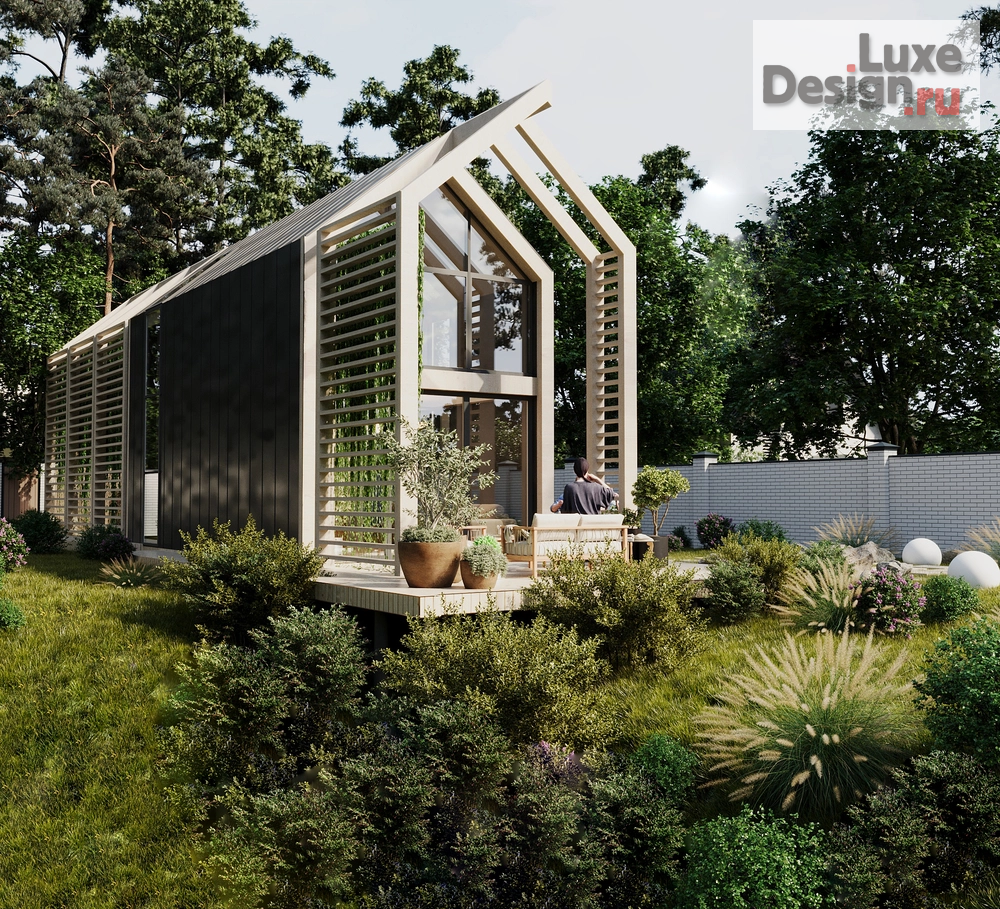 Частная архитектура "Частный дом, Московская область" (фото 1)