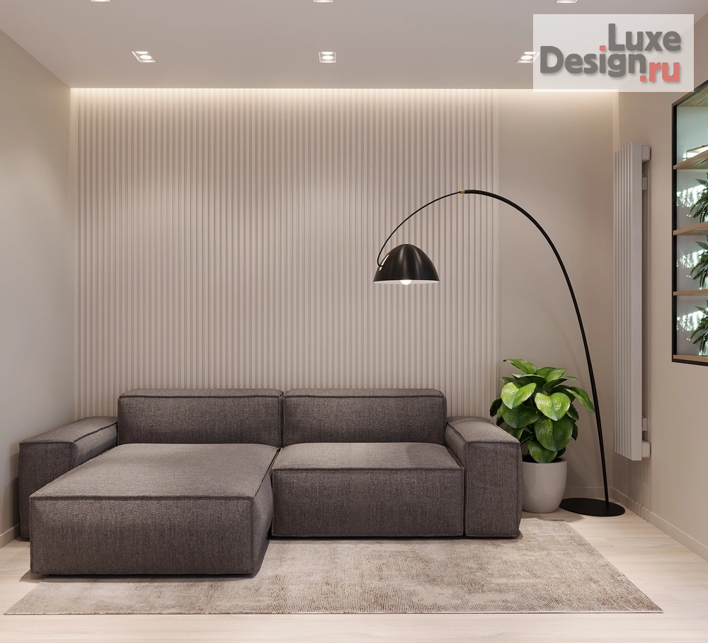 Дизайн интерьера двухкомнатной квартиры "Светлый сон" (фото 13)