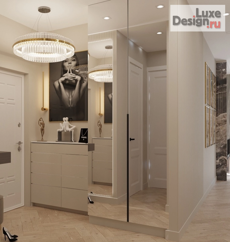 Дизайн интерьера двухкомнатной квартиры "Дизайн проект, город Сочи" (фото 16)