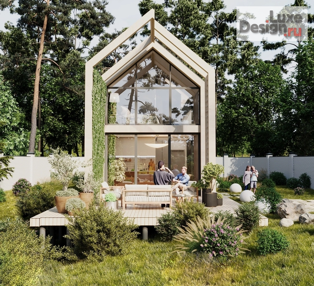 Частная архитектура "Частный дом, Московская область" (фото 2)