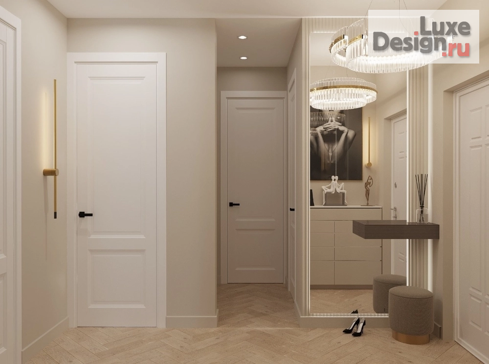 Дизайн интерьера двухкомнатной квартиры "Дизайн проект, город Сочи" (фото 17)