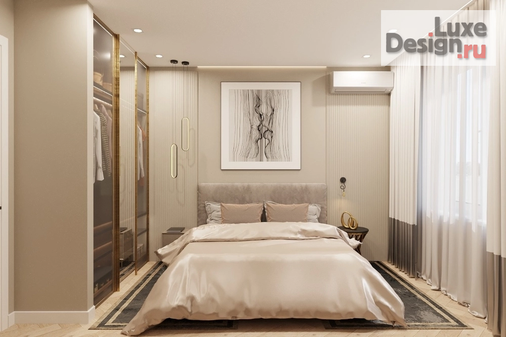 Дизайн интерьера двухкомнатной квартиры "Дизайн проект, город Сочи" (фото 12)