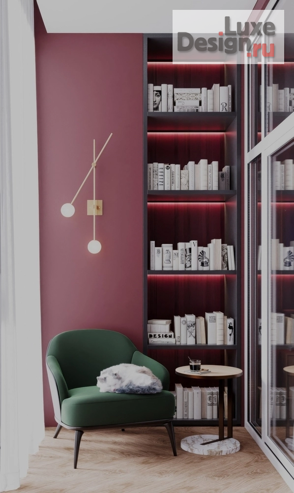 Дизайн интерьера кухни "Дизайн-проект в смешании стилей неоклассики с элементами ар-деко" (фото 7)