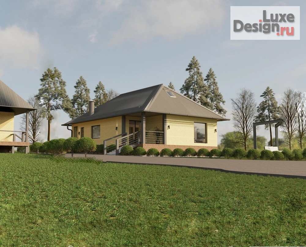 Частная архитектура "Частный дом в ст. Калужская" (фото 1)