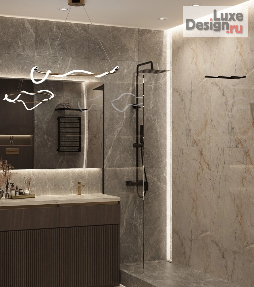 Дизайн интерьера двухкомнатной квартиры "Дизайн проект, город Сочи" (фото 20)