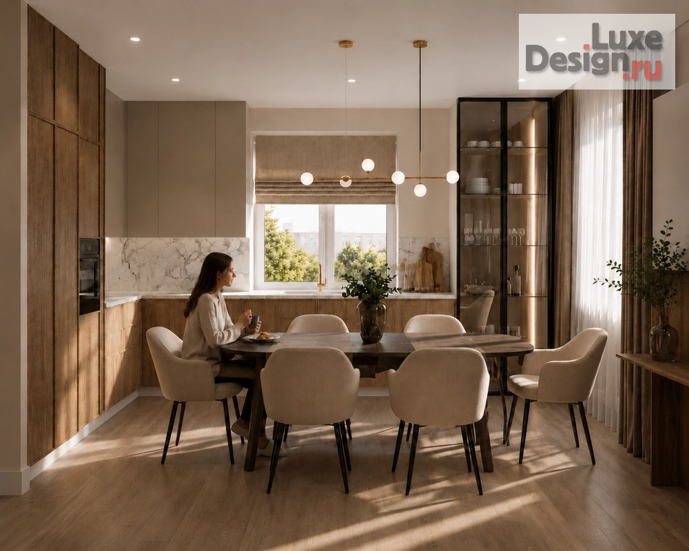 Дизайн интерьера частного дома "Contemporary Residence | Nizhny Novgorod, 2026" (фото 3)
