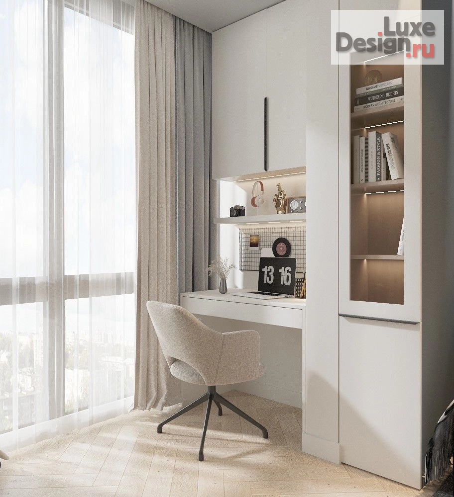 Дизайн интерьера двухкомнатной квартиры "Дизайн проект, город Сочи" (фото 9)