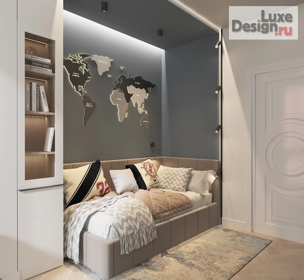 Дизайн интерьера двухкомнатной квартиры "Дизайн проект, город Сочи" (фото 10)