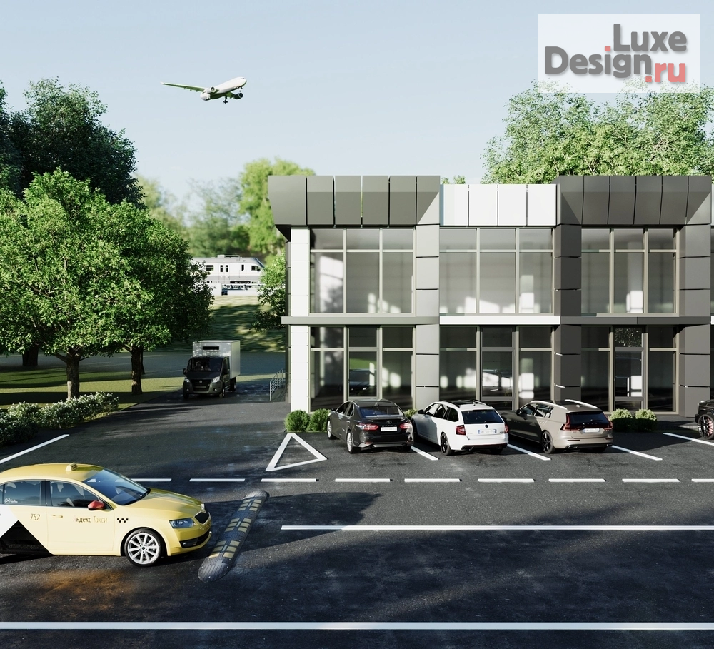 Общественная архитектура "Офисное здание в пгт. Яблоновский " (фото 3)