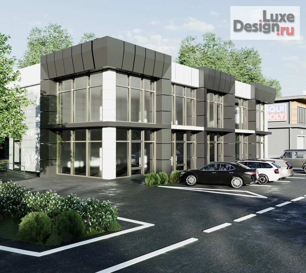 Общественная архитектура "Офисное здание в пгт. Яблоновский " (фото 2)