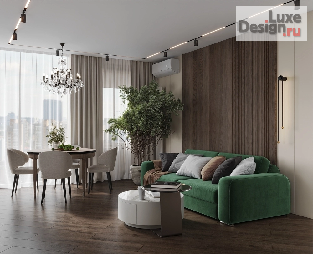 Дизайн интерьера апартаментов "ЖК Архитектор" (фото 8)