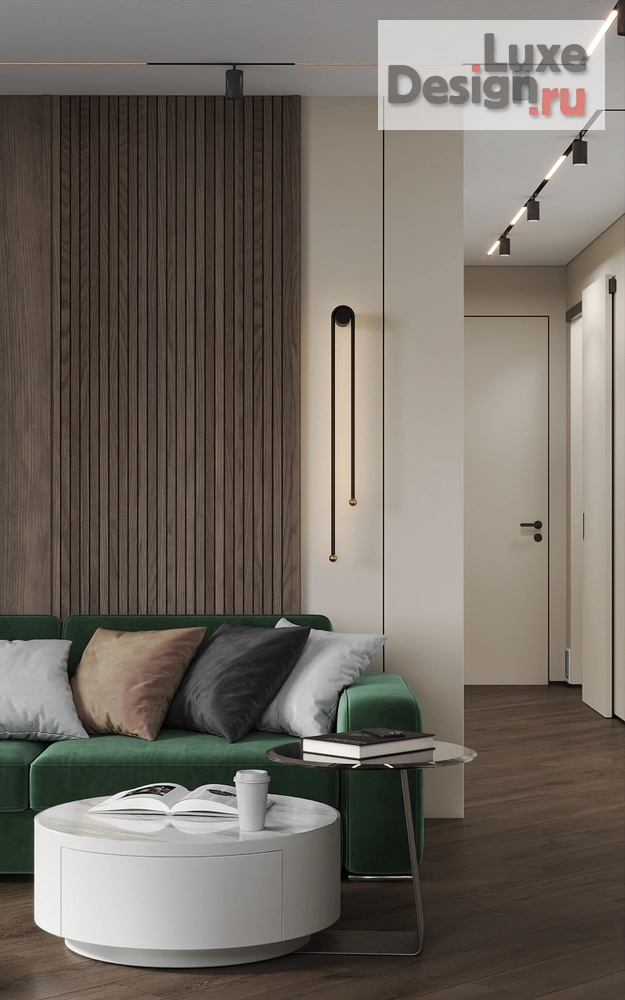 Дизайн интерьера апартаментов "ЖК Архитектор" (фото 1)