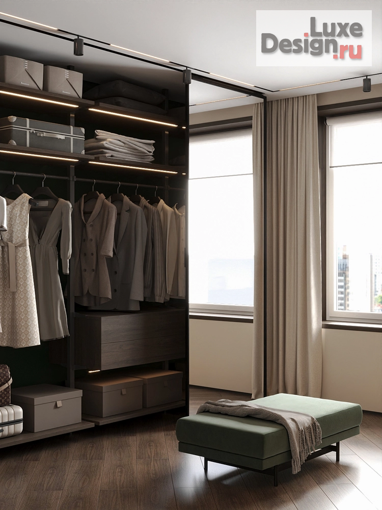 Дизайн интерьера апартаментов "ЖК Архитектор" (фото 35)