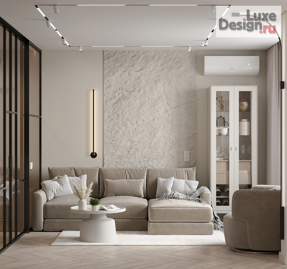 Дизайн интерьера квартиры "ЖК Рекорд" (фото 1)