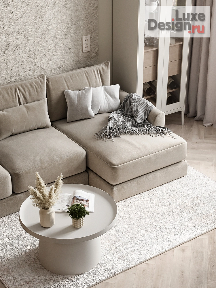 Дизайн интерьера квартиры "ЖК Рекорд" (фото 2)