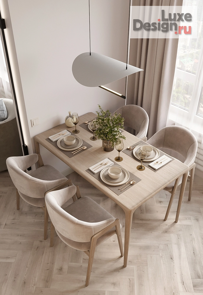 Дизайн интерьера квартиры "ЖК Рекорд" (фото 5)