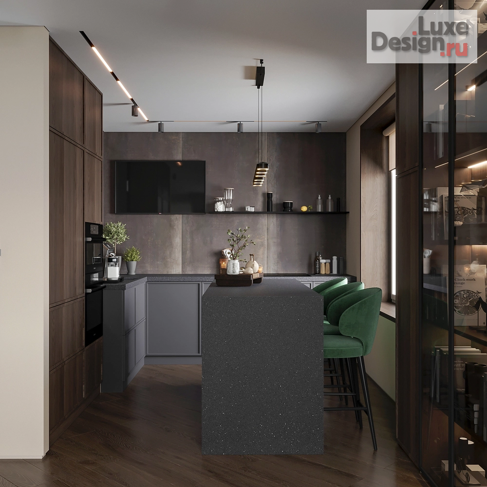 Дизайн интерьера апартаментов "ЖК Архитектор" (фото 5)