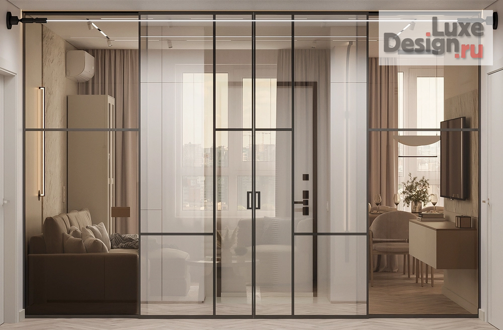 Дизайн интерьера квартиры "ЖК Рекорд" (фото 12)