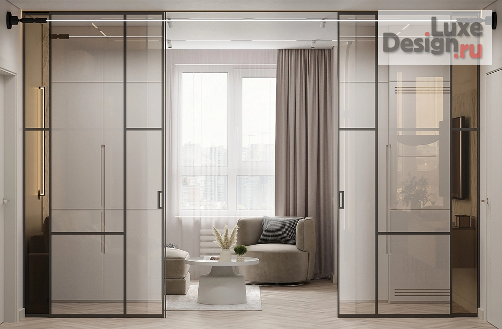 Дизайн интерьера квартиры "ЖК Рекорд" (фото 13)