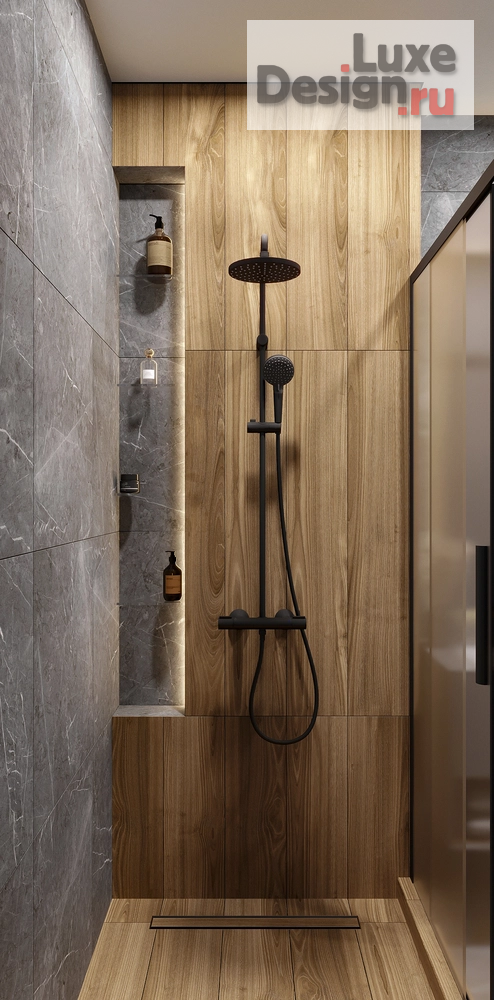 Дизайн интерьера трехкомнатной квартиры "ЖК Фреш" (фото 12)