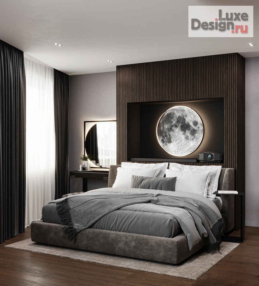 Дизайн интерьера трехкомнатной квартиры "ЖК Фреш" (фото 5)