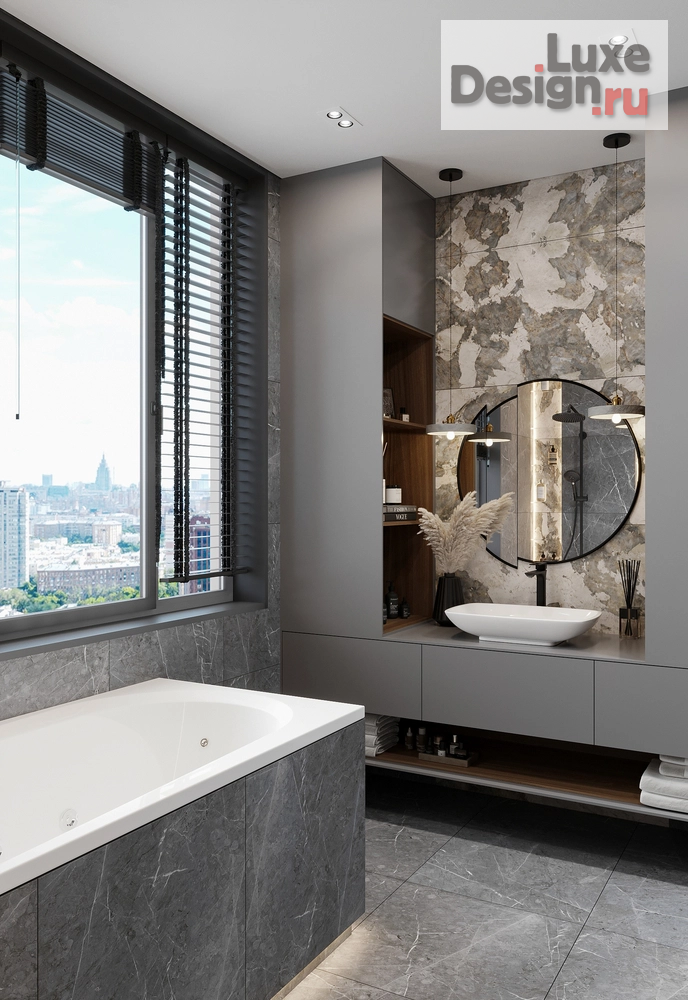 Дизайн интерьера трехкомнатной квартиры "ЖК Фреш" (фото 8)