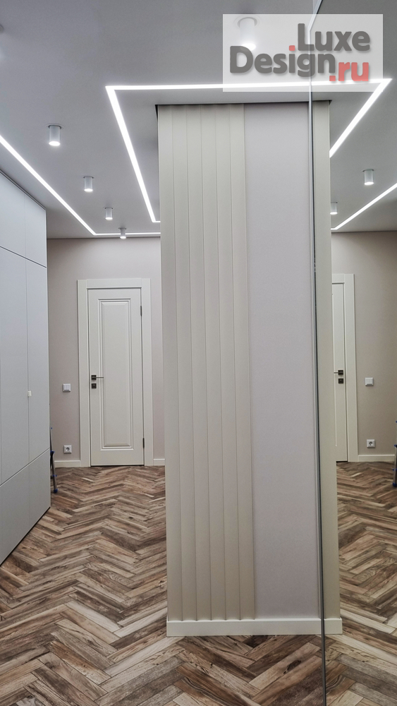 Дизайн интерьера трехкомнатной квартиры "Квартира для семьи с двумя детьми" (фото 3)