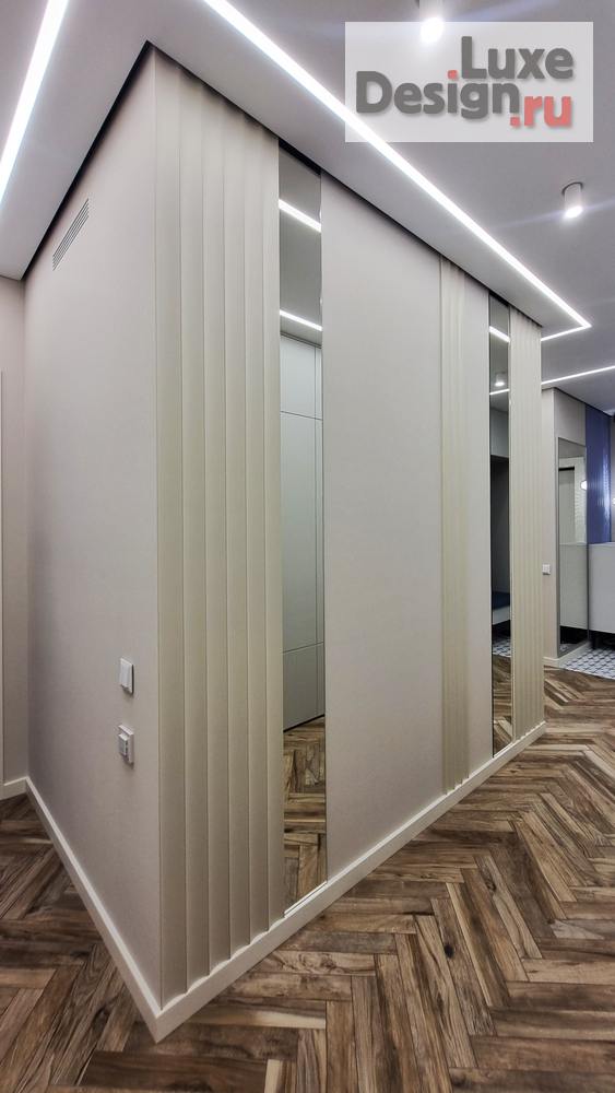 Дизайн интерьера трехкомнатной квартиры "Квартира для семьи с двумя детьми" (фото 4)