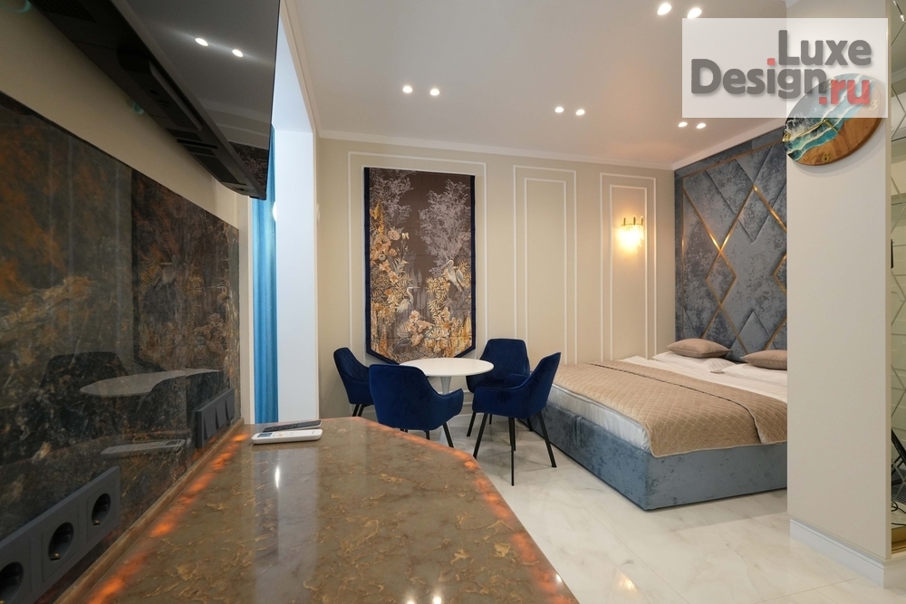 Дизайн интерьера апартаментов "Апартаменты на побережье. Лазаревское" (фото 3)