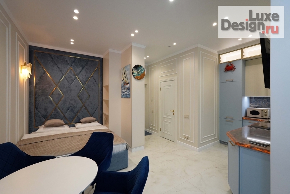 Дизайн интерьера апартаментов "Апартаменты на побережье. Лазаревское" (фото 4)