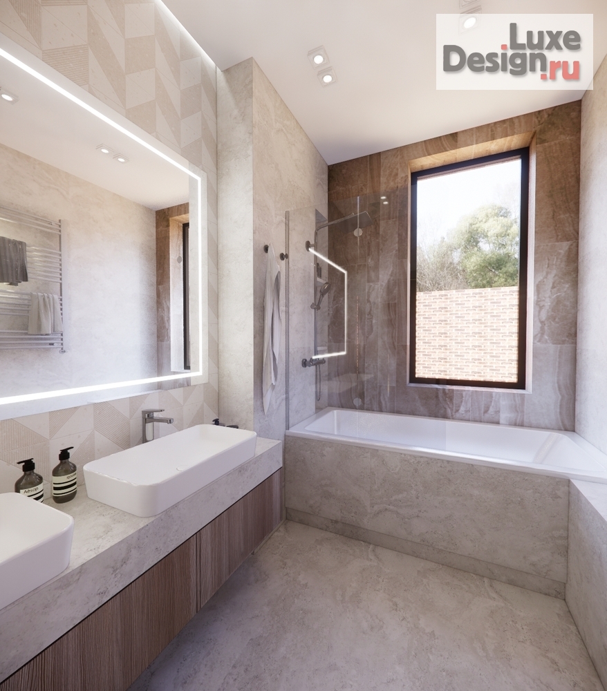 Дизайн интерьера частного дома "Проект и реализация интерьера частного дома" (фото 22)