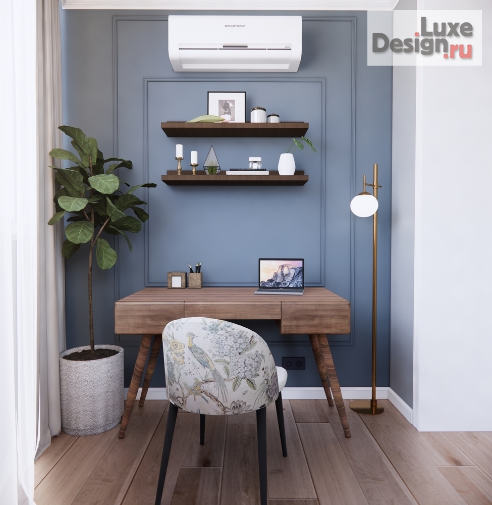 Дизайн интерьера трехкомнатной квартиры "Трехкомнатная квартира г. Краснодар, мкр. Юбилейный" (фото 10)