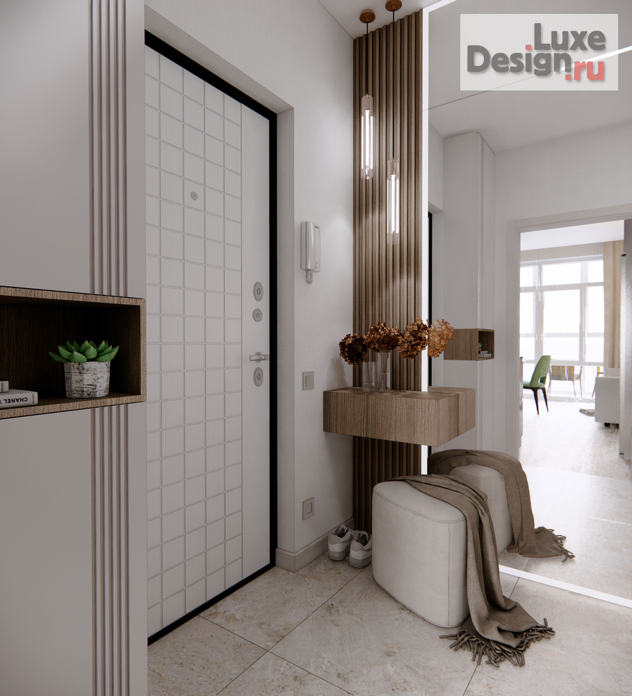 Дизайн интерьера двухкомнатной квартиры "Квартира ЖК Стрижи" (фото 9)