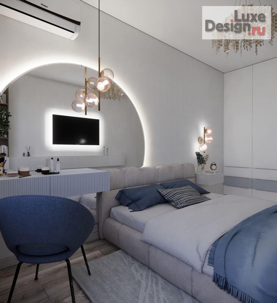 Дизайн интерьера двухкомнатной квартиры "Квартира ЖК Стрижи" (фото 16)