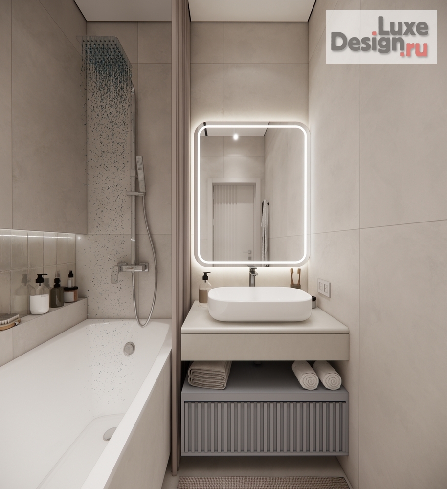 Дизайн интерьера двухкомнатной квартиры "Квартира ЖК Стрижи" (фото 10)