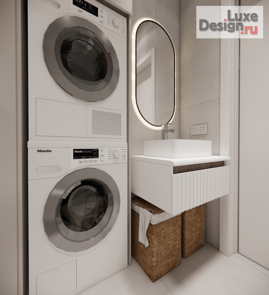 Дизайн интерьера двухкомнатной квартиры "Квартира ЖК Стрижи" (фото 12)