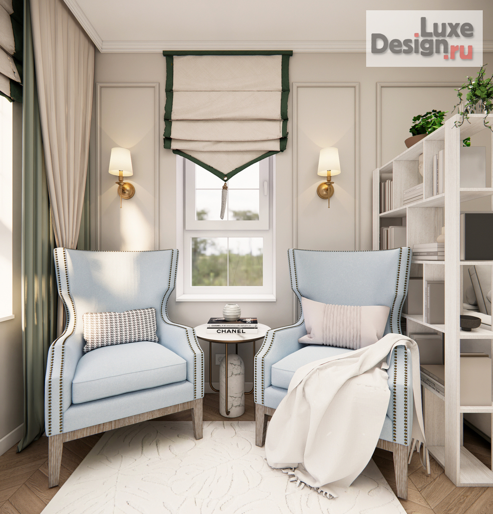 Дизайн интерьера двухкомнатной квартиры "Жк Архитектор" (фото 17)