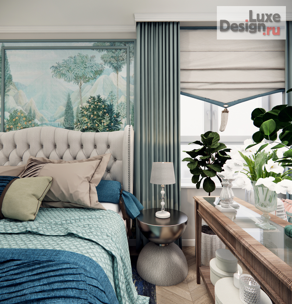 Дизайн интерьера двухкомнатной квартиры "Жк Архитектор" (фото 12)