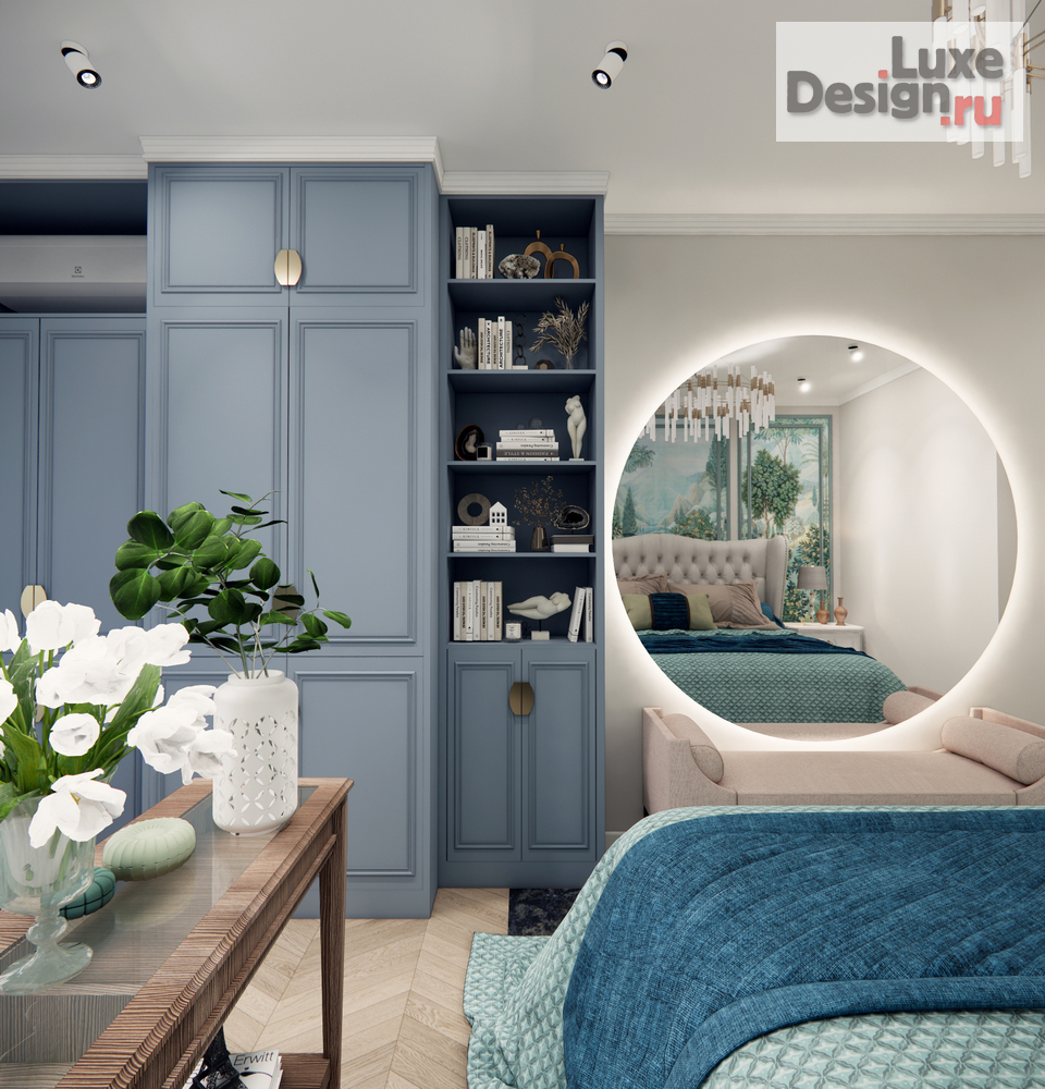 Дизайн интерьера двухкомнатной квартиры "Жк Архитектор" (фото 14)