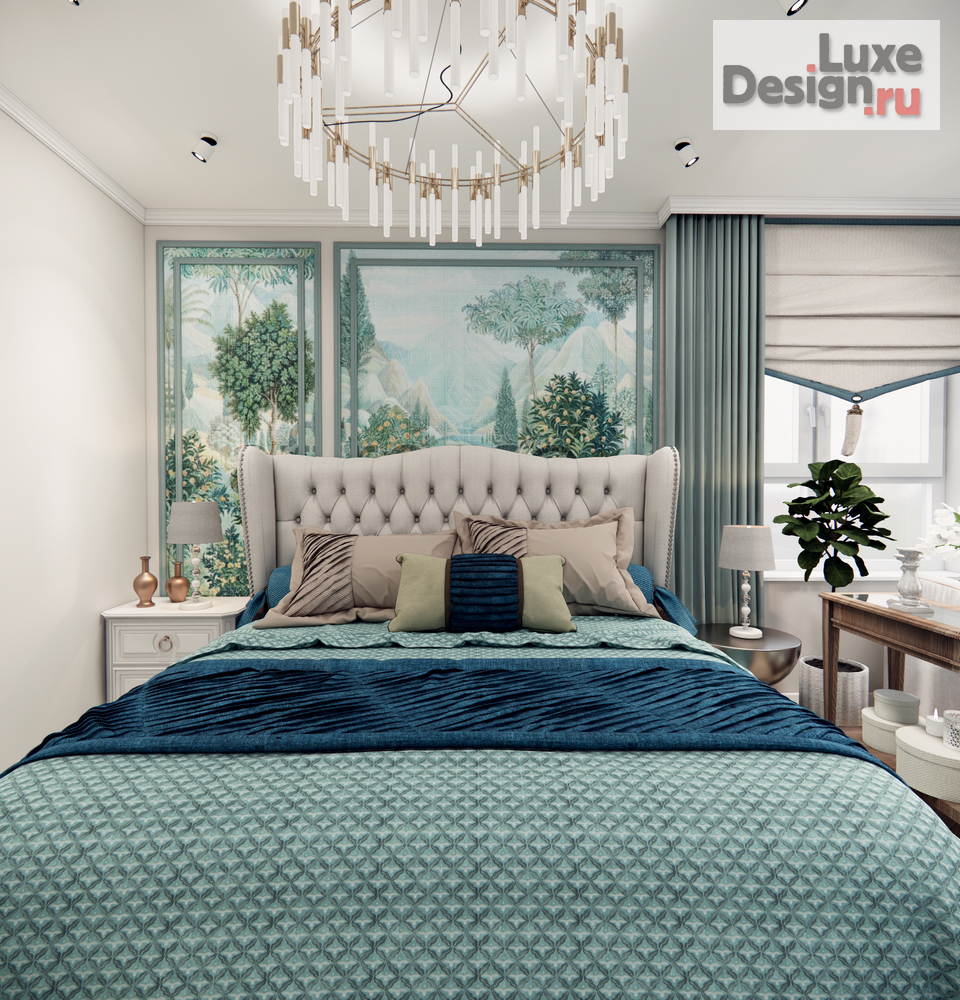 Дизайн интерьера двухкомнатной квартиры "Жк Архитектор" (фото 15)