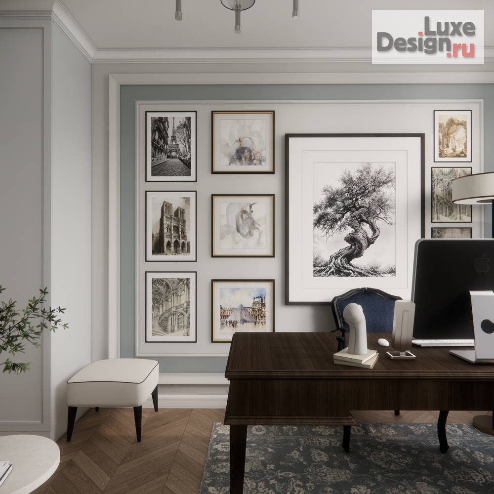 Дизайн интерьера трехкомнатной квартиры "Квартира ЖК Все Свои ВИП" (фото 18)