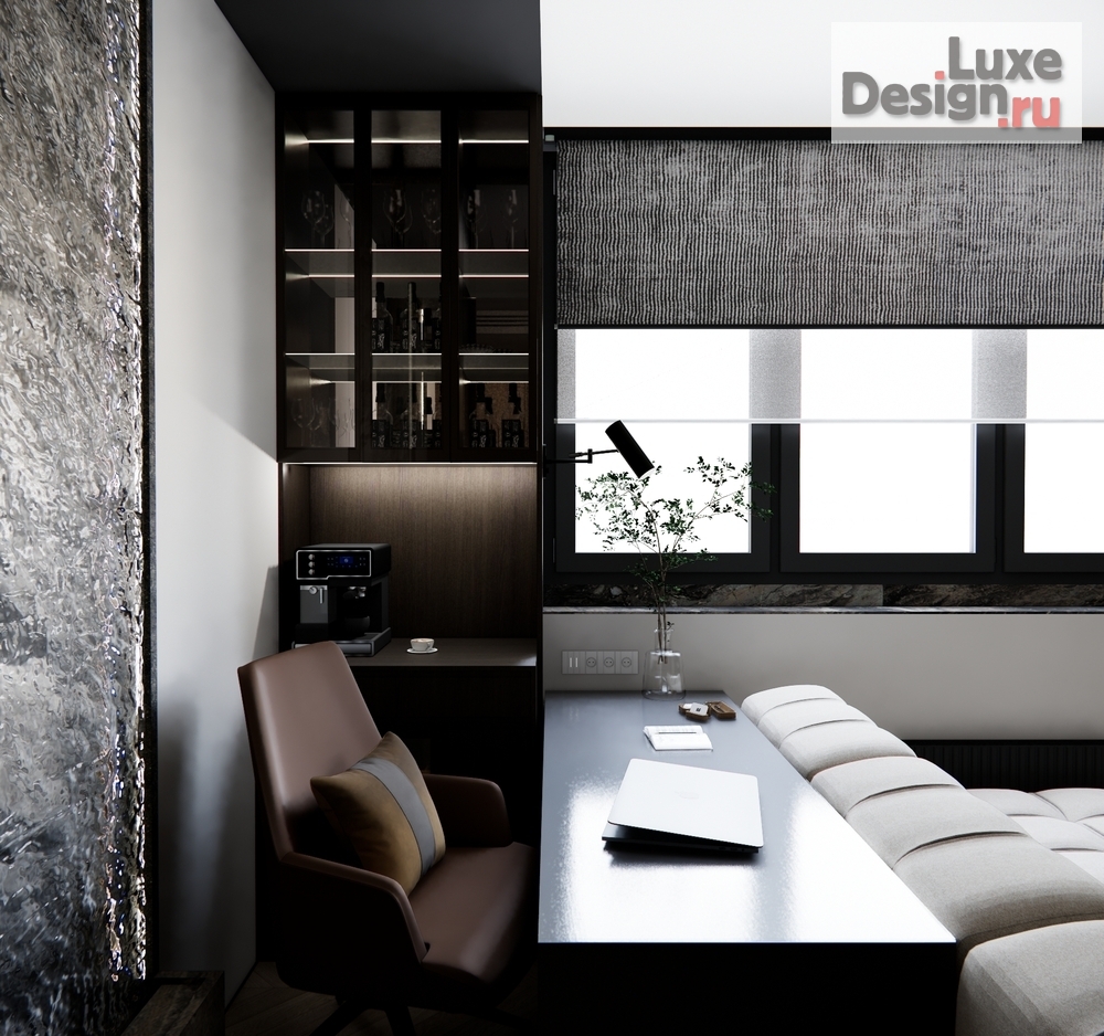 Дизайн интерьера трехкомнатной квартиры "ЖК Сердце" (фото 22)