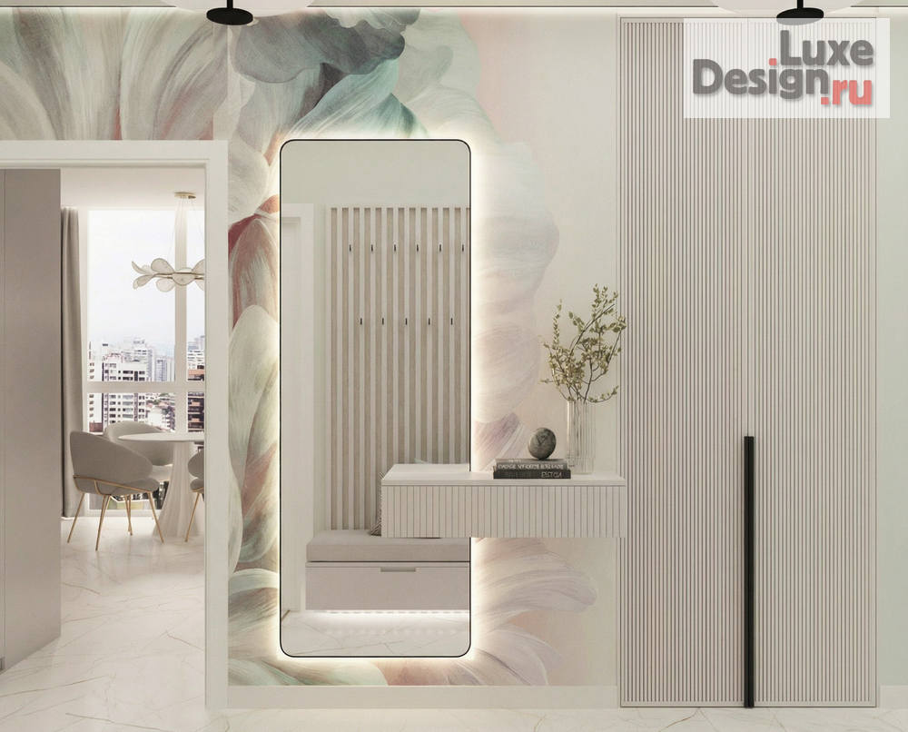 Дизайн интерьера трехкомнатной квартиры "3-к квартира ЖК "Айвазовский" г. Краснодар" (фото 6)